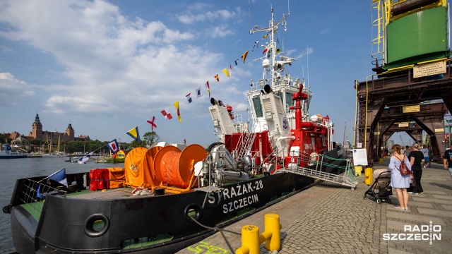 Fot. Robert Stachnik [Radio Szczecin] Żagle 2025: Odwiedzamy jednostki [WIDEO, ZDJĘCIA]