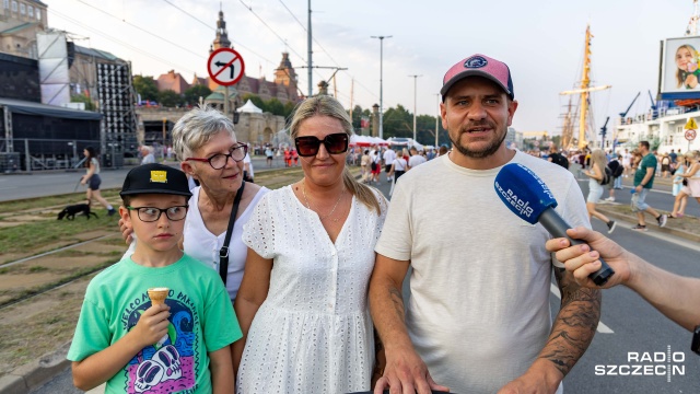 Fot. Robert Stachnik [Radio Szczecin] Muzyczne zakończenie pierwszego dnia Żagli [ZDJĘCIA]