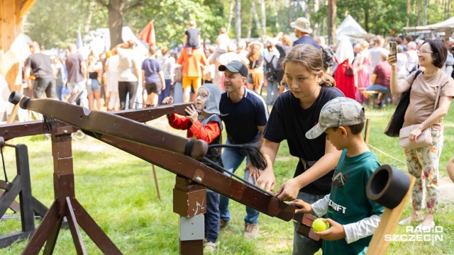 Fot. Robert Stachnik [Radio Szczecin] Rycerskie potyczki o serca ukochanych niewiast [WIDEO, ZDJĘCIA]
