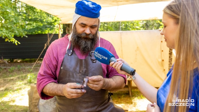 Fot. Robert Stachnik [Radio Szczecin] Biżuteria z brązu, naczynia z gliny i wiele więcej... Templariada zaprasza [ZDJĘCIA]
