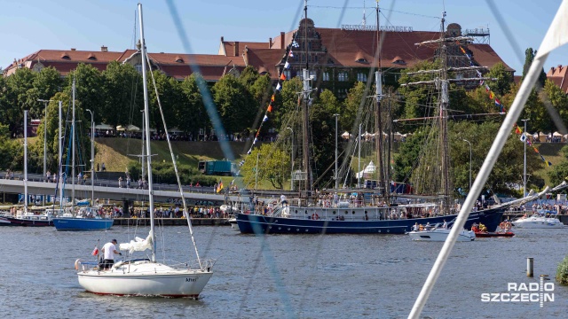 Fot. Robert Stachnik [Radio Szczecin] Z wiatrem i pod wiatr. Ścigali się o Puchar Prezydenta Szczecina [WIDEO, ZDJĘCIA]