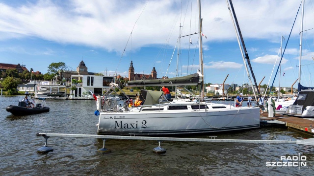 Fot. Robert Stachnik [Radio Szczecin] Z wiatrem i pod wiatr. Ścigali się o Puchar Prezydenta Szczecina [WIDEO, ZDJĘCIA]