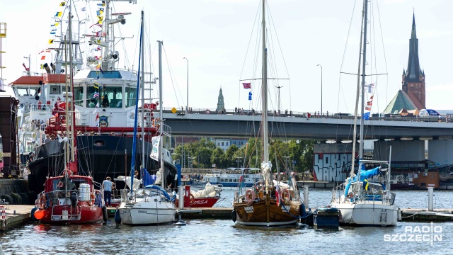 Fot. Robert Stachnik [Radio Szczecin] Z wiatrem i pod wiatr. Ścigali się o Puchar Prezydenta Szczecina [WIDEO, ZDJĘCIA]