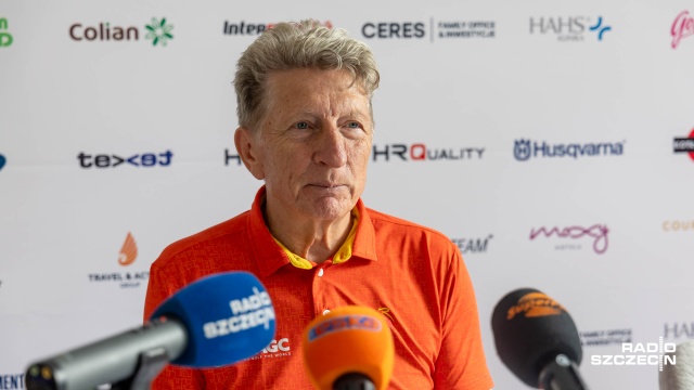 Sławomir Piński. Fot. Robert Stachnik [Radio Szczecin] Święto golfa na polach w Binowie. W czwartek rusza turniej [ZDJĘCIA]