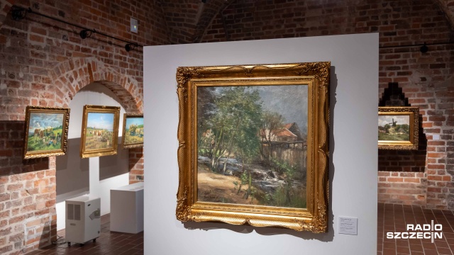 Fot. Robert Stachnik [Radio Szczecin] Wystawa prac Eugena Dekkerta, jednego z "najbardziej szczecińskich malarzy XIX i XX wieku" [ZDJĘCIA]