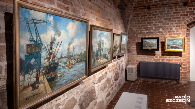 Fot. Robert Stachnik [Radio Szczecin] Wystawa prac Eugena Dekkerta, jednego z "najbardziej szczecińskich malarzy XIX i XX wieku" [ZDJĘCIA]