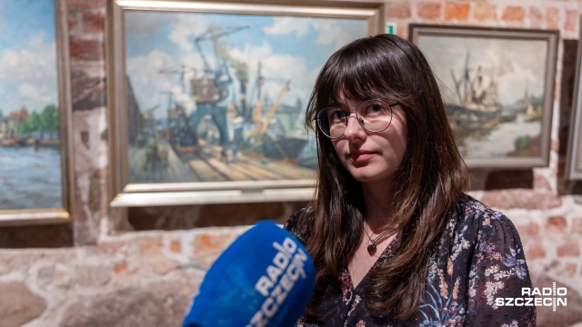 Fot. Robert Stachnik [Radio Szczecin] Wystawa prac Eugena Dekkerta, jednego z "najbardziej szczecińskich malarzy XIX i XX wieku" [ZDJĘCIA]