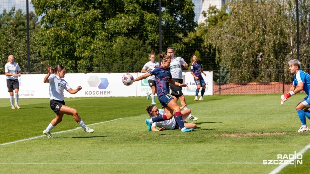 Fot. Robert Stachnik [Radio Szczecin] Pogoń walcząca do końca - Szczecinianki wygrywają z Rekordem [ZDJĘCIA]