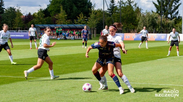 Fot. Robert Stachnik [Radio Szczecin] Pogoń walcząca do końca - Szczecinianki wygrywają z Rekordem [ZDJĘCIA]