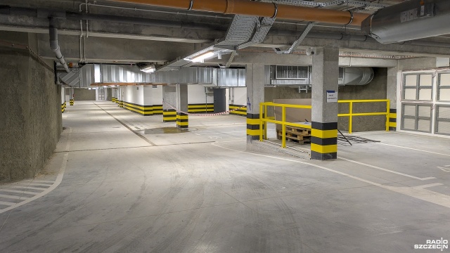 Fot. Maciej Papke [Radio Szczecin] Nowy parkingowiec przy ul. Małkowskiego. Mieszkańcy: czekamy z utęsknieniem [WIDEO, ZDJĘCIA]