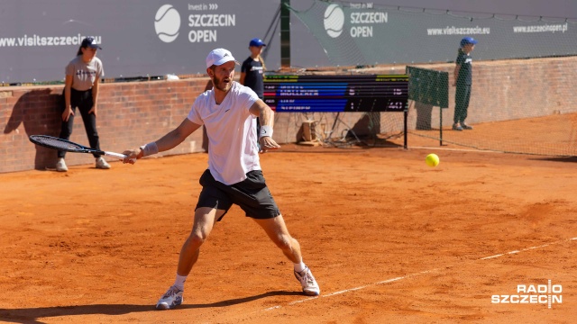 Fot. Robert Stachnik [Radio Szczecin] Porażka Alana Ważnego w Invest in Szczecin Open [WIDEO, ZDJĘCIA]