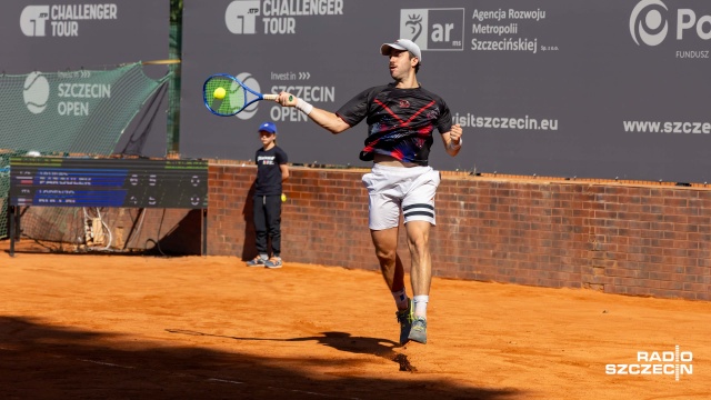Fot. Robert Stachnik [Radio Szczecin] Porażka Alana Ważnego w Invest in Szczecin Open [WIDEO, ZDJĘCIA]