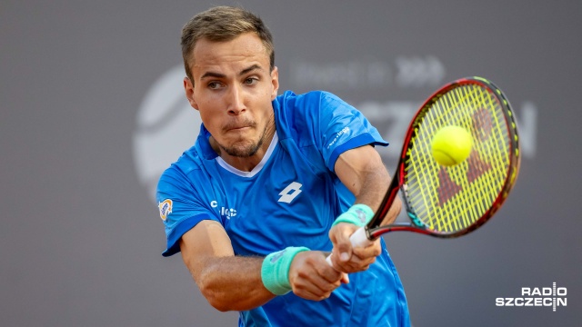 Daniel Michałowski. Fot. Robert Stachnik [Radio Szczecin] Porażka Polaka w Szczecinie w turnieju Invest in Szczecin Open [ZDJĘCIA]