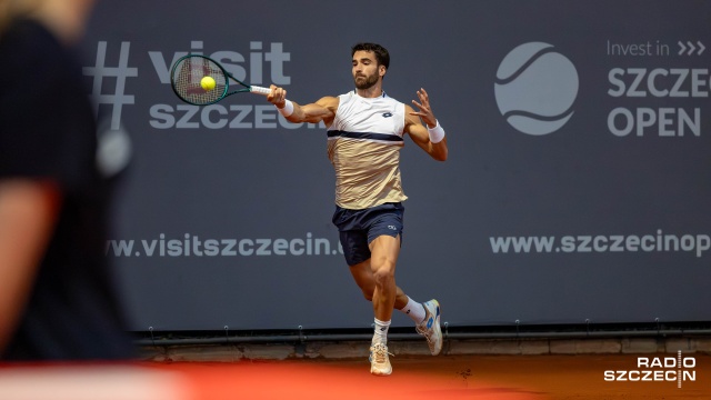 Andrea Pellegrino. Fot. Robert Stachnik [Radio Szczecin] Invest in Szczecin Open bez Polaków w singlu [ZDJĘCIA]