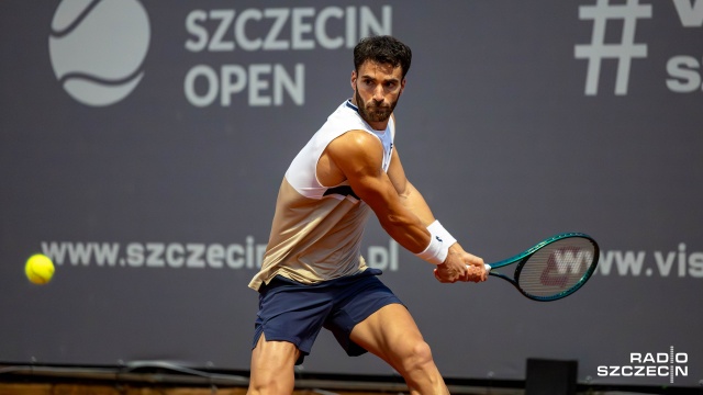 Andrea Pellegrino. Fot. Robert Stachnik [Radio Szczecin] Invest in Szczecin Open bez Polaków w singlu [ZDJĘCIA]