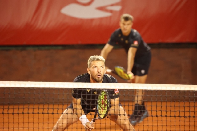 Do ćwierćfinału debla dostał się także Szymon Walków. Fot. Biuro prasowe Invest in Szczecin Open Dwóch Polaków w ćwierćfinale debla w szczecińskim turnieju tenisowym