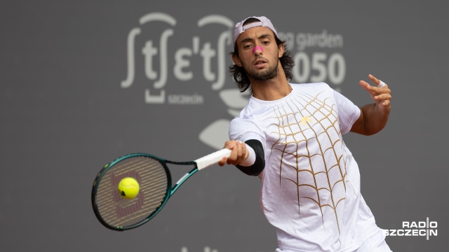 Geoffrey Blancaneaux - Thiago Agustin Tirante. Fot. Robert Stachnik [Radio Szczecin] Argentyńsko-hiszpański finał w Szczecinie [ZDJĘCIA]