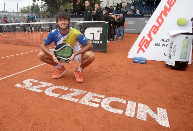 Fot. Biuro prasowe Invest in Szczecin Open Argentyńczyk wygrał tenisowy turniej w Szczecinie [ZDJĘCIA]