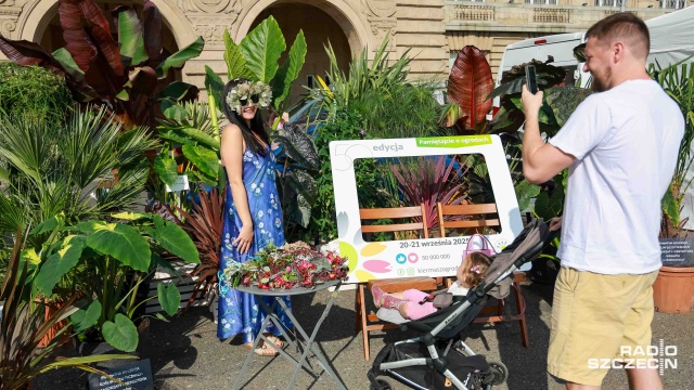 Fot. Robert Stachnik [Radio Szczecin] Jesień za rogiem, ale szczecinianie pamiętają o swoich ogrodach [WIDEO, ZDJĘCIA]