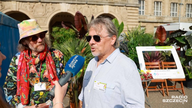 Fot. Robert Stachnik [Radio Szczecin] Jesień za rogiem, ale szczecinianie pamiętają o swoich ogrodach [WIDEO, ZDJĘCIA]