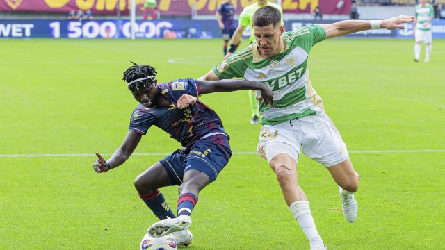 Fot. PAP/Jerzy Muszyński Siedem goli w Szczecinie - Pogoń przegrała z Lechią [ZDJĘCIA]