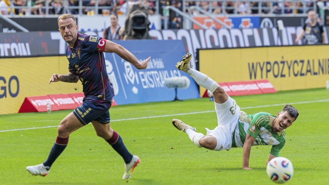 Fot. PAP/Jerzy Muszyński Siedem goli w Szczecinie - Pogoń przegrała z Lechią [ZDJĘCIA]