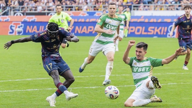 Fot. PAP/Jerzy Muszyński Siedem goli w Szczecinie - Pogoń przegrała z Lechią [ZDJĘCIA]