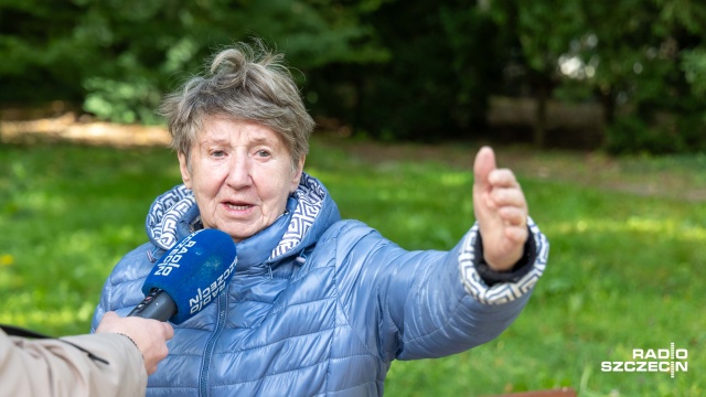Fot. Robert Stachnik [Radio Szczecin] Pomnik przechodzi renowację, ale konserwator zabytków ma wątpliwości 
[ZDJĘCIA]
