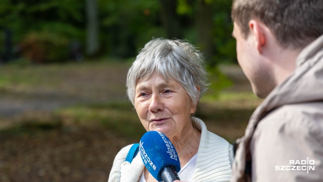 Fot. Robert Stachnik [Radio Szczecin] Pomnik przechodzi renowację, ale konserwator zabytków ma wątpliwości 
[ZDJĘCIA]