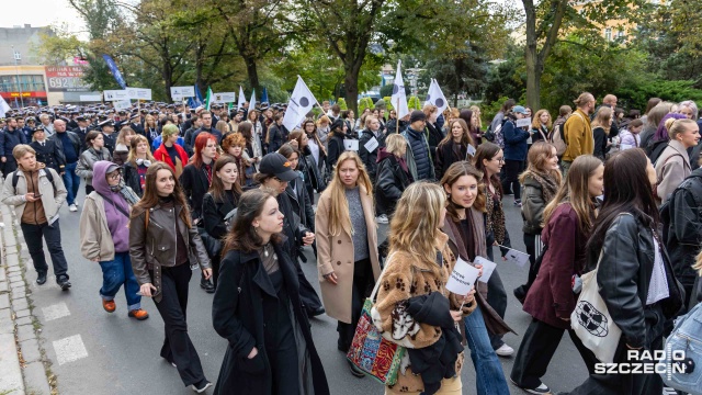Fot. Robert Stachnik [Radio Szczecin] Dziewięć szczecińskich uczelni wspólnie zainaugurowało rok akademicki [WIDEO, ZDJĘCIA]