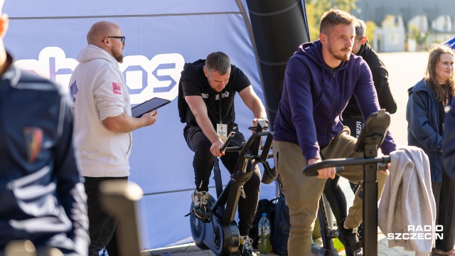 Fot. Robert Stachnik [Radio Szczecin] Akcja charytatywna "kilometry na pomoc" dotarła do Szczecina [ZDJĘCIA]