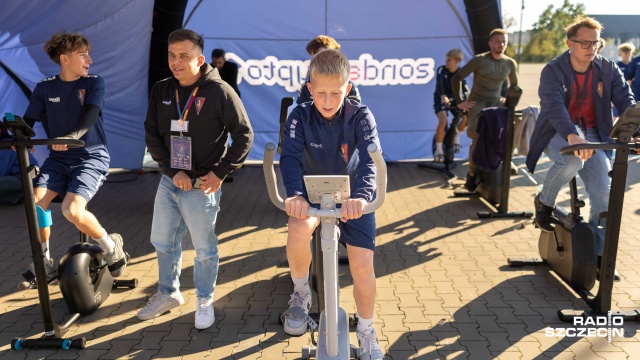 Fot. Robert Stachnik [Radio Szczecin] Akcja charytatywna "kilometry na pomoc" dotarła do Szczecina [ZDJĘCIA]