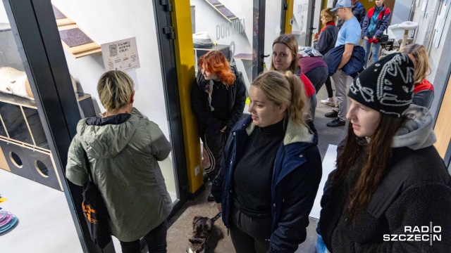 Fot. Robert Stachnik [Radio Szczecin] Drzwi otwarte w szczecińskim schronisku [WIDEO, ZDJĘCIA]