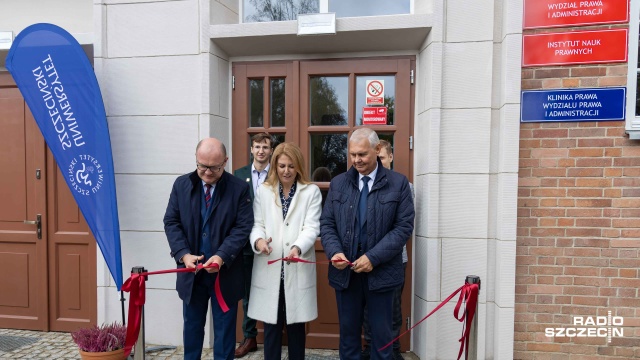 Fot. Robert Stachnik [Radio Szczecin] Studenci Uniwersytetu Szczecińskiego mają nowy budynek [WIDEO, ZDJĘCIA]