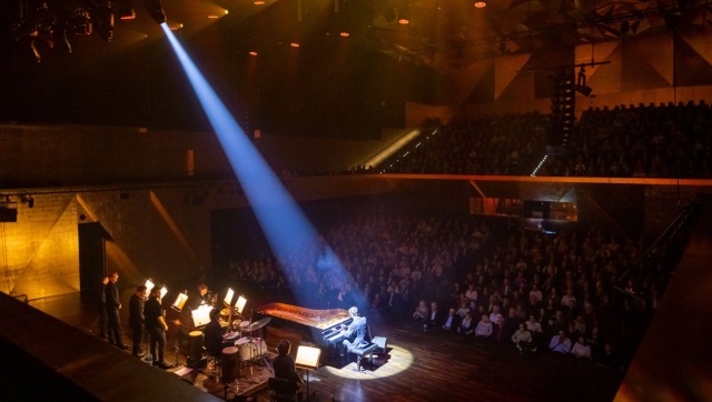 Boleros Orchestra Marcina Maseckiego. Fot. Sebastian Wołosz Owacyjne przyjęcie Marcina Maseckiego w Złotej Sali Filharmonii [ZDJĘCIA]