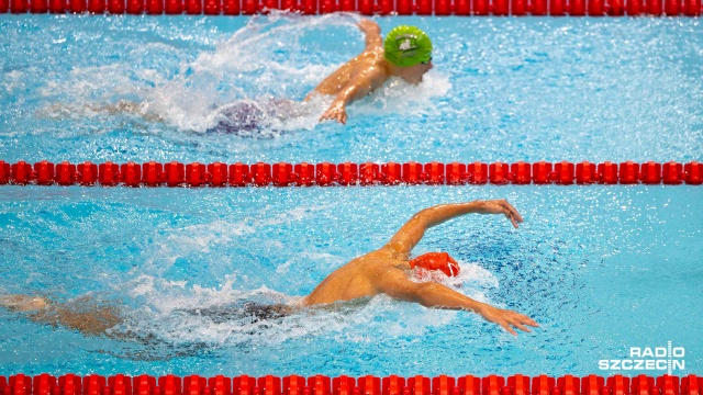 Fot. Robert Stachnik [Radio Szczecin] Pół tysiąca dzieci w pływackich zawodach w Szczecinie [WIDEO, ZDJĘCIA]