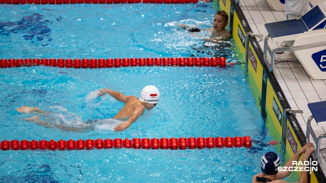Fot. Robert Stachnik [Radio Szczecin] Pół tysiąca dzieci w pływackich zawodach w Szczecinie [WIDEO, ZDJĘCIA]