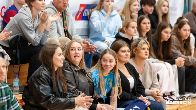 Fot. Robert Stachnik [Radio Szczecin] Szczecinianki przegrały z liderem Ligi Centralnej [ZDJĘCIA]