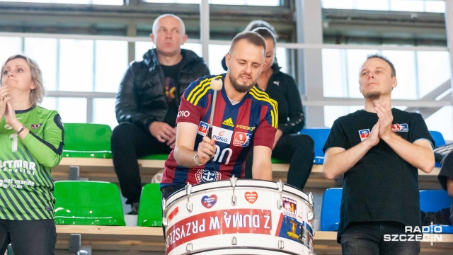 Fot. Robert Stachnik [Radio Szczecin] Szczecinianki przegrały z liderem Ligi Centralnej [ZDJĘCIA]