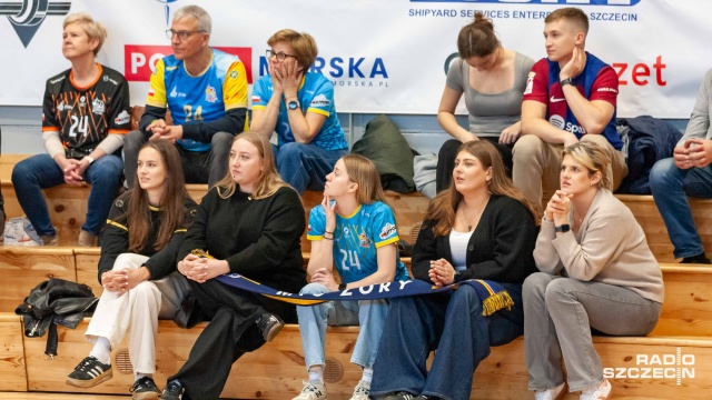 Fot. Robert Stachnik [Radio Szczecin] Szczecinianki przegrały z liderem Ligi Centralnej [ZDJĘCIA]