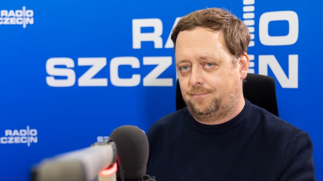 Jan Holoubek. Fot. Robert Stachnik [Radio Szczecin] Heweliusz to wielka produkcja o naszej wielkiej katastrofie. "Walczyliśmy z żywiołami" [WIDEO, ZDJĘCIA]