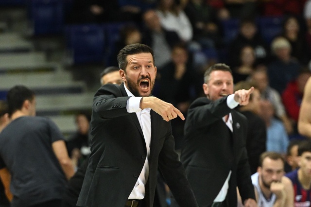 Fot. PAP/Marcin Bielecki Efektowne zwycięstwo Wilków Morskich. Roach trafiał nawet z połowy [ZDJĘCIA]