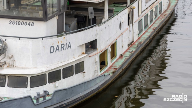Fot. Robert Stachnik [Radio Szczecin] Problemy z usunięciem dwóch jednostek z Odry w Szczecinie [WIDEO, ZDJĘCIA]