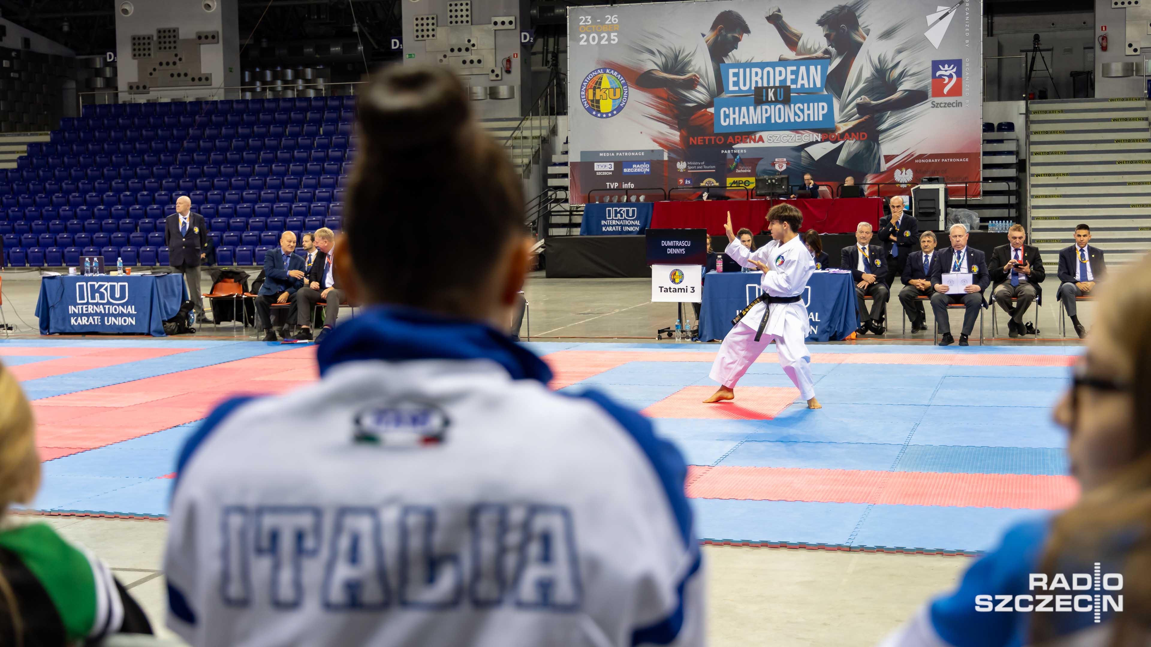 Rumunia, Włochy, Słowenia i Irlandia to najliczniejsze reprezentacje oprócz Polski startujące w Mistrzostwach Europy w karate IKU w Szczecinie. Karatecy tych państw mogą liczyć także na najgłośniejszy doping kibiców w hali Netto Arena.