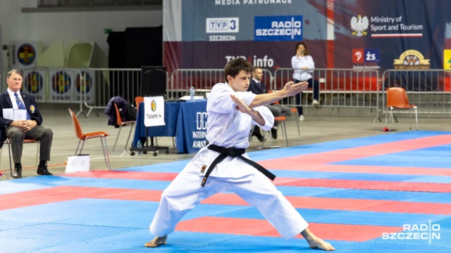 Fot. Robert Stachnik [Radio Szczecin] W Szczecinie trwają ME w karate. Medal dla zawodniczki z Bushikanu [WIDEO, ZDJĘCIA]