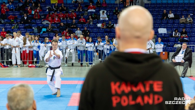 Fot. Robert Stachnik [Radio Szczecin] W Szczecinie trwają ME w karate. Medal dla zawodniczki z Bushikanu [WIDEO, ZDJĘCIA]