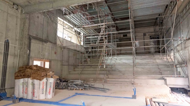 Fot. Robert Stachnik [Radio Szczecin] Mediateka z kolejnym opóźnieniem [ZDJĘCIA]