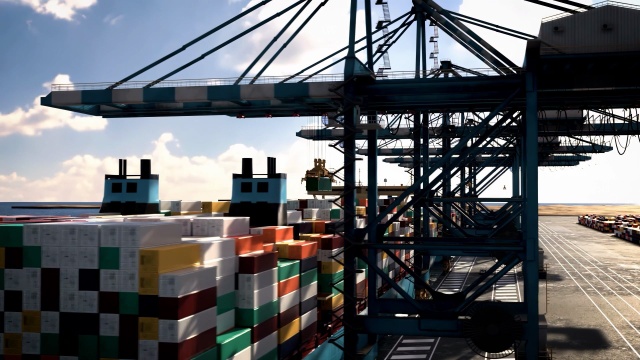 Port Przylądek Pomerania w Świnoujściu, gdzie powstanie m.in. głębokowodny terminal kontenerowy. Mat. Zarząd Morskich Portów Szczecin i Świnoujście Budowa "Przylądku Pomerania" rozpocznie się w przyszłym roku. "To 186 hektarów nowej Polski" [WIDEO, ZDJĘCIA]