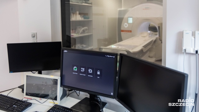 Fot. Robert Stachnik [Radio Szczecin] Nowoczesny rezonans magnetyczny znacznie skraca czas badania [WIDEO, ZDJĘCIA]
