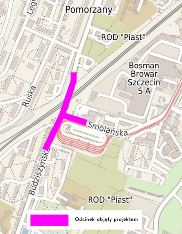 Mat. Tramwaje Szczecińskie Kolejne zmiany dla kierowców na Pomorzanach [WIDEO, ZDJĘCIA]